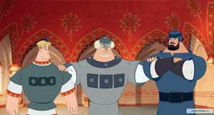 Три богатыря и Шамаханская царица