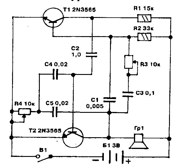 Электроника на рыбалке. Схема